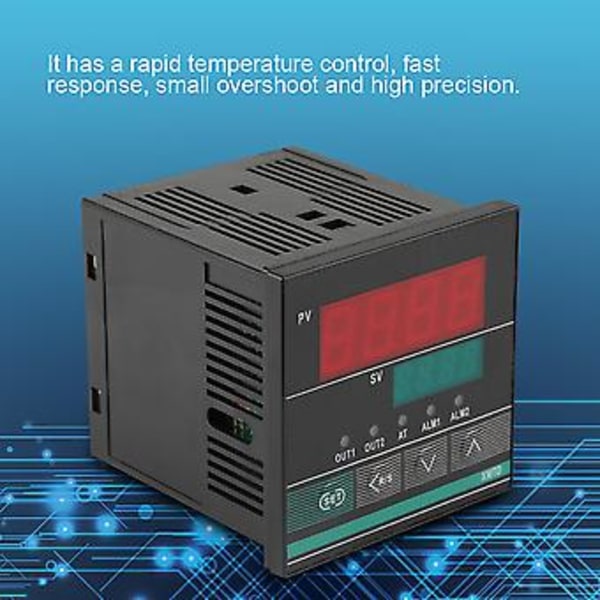 XMTD-6000 /XMTD-6412 /XMTD-6411 /K /PT100 Justerbar Elektrisk Digital Temperaturkontroller