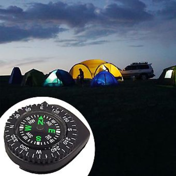 Nytt Hett Klockarmband Slip Navigation Kompass 5st Camp Överlevnadsverktyg