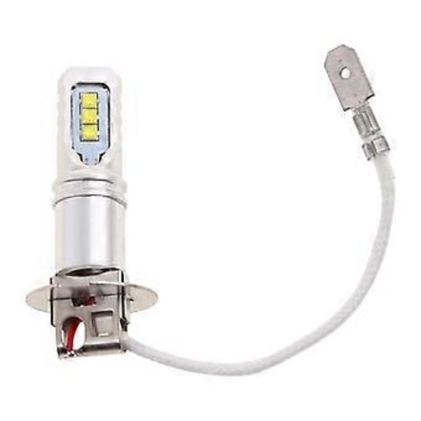 Helppo asennus LED-polttimot auton sumuvalopolttimo H3 12V-24V 6000K 80W ajovalot