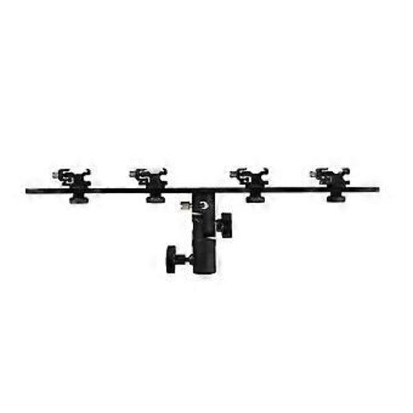 Flash Bas Reflektor Flash Guide Fotografering Fyllnadsljusstativ Telefon Multi-Position Live Streaming Slide Stativ, B