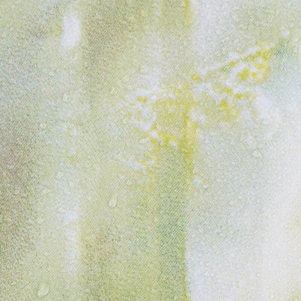 Duschdraperi med naturmotiv, polyester, tvättbar, antimögel, badrumsdraperi 180x180 cm, grön