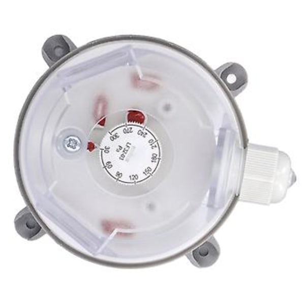 Vindtrycksbrytare 30‑300pa Överhettningsskydd Gasugn Ventilationsluft Differenstrycksbrytare