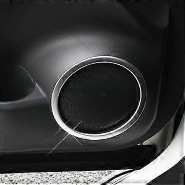 Bil Interiør Højttaler Horn Ramme Trim Dekoration Ring til 2014-2020 2016 2017