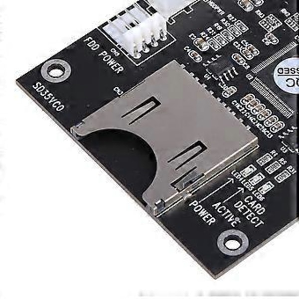 1 kpl SD SDHC -kortti IDE 3.5\" 40-nastainen urosadapteri Uros IDE-kiintolevyadapteri