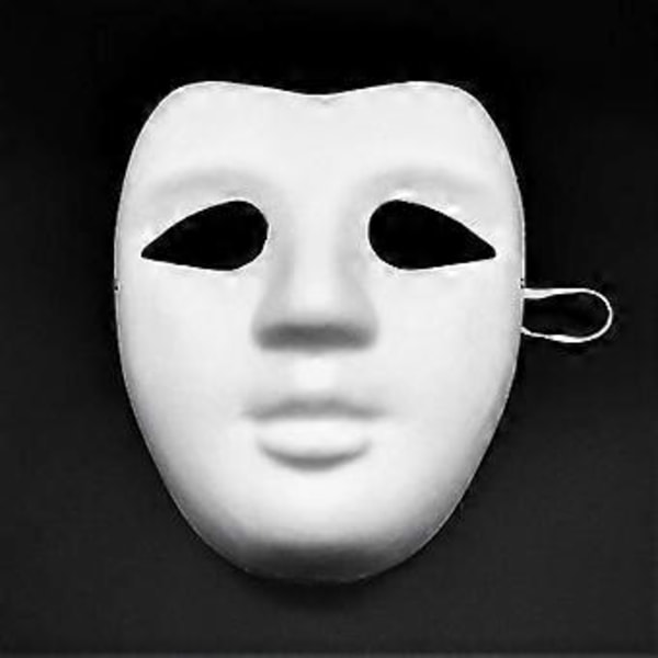 10 kpl Halloween-naamioita, muovia, käsitöihin ja maalaamiseen