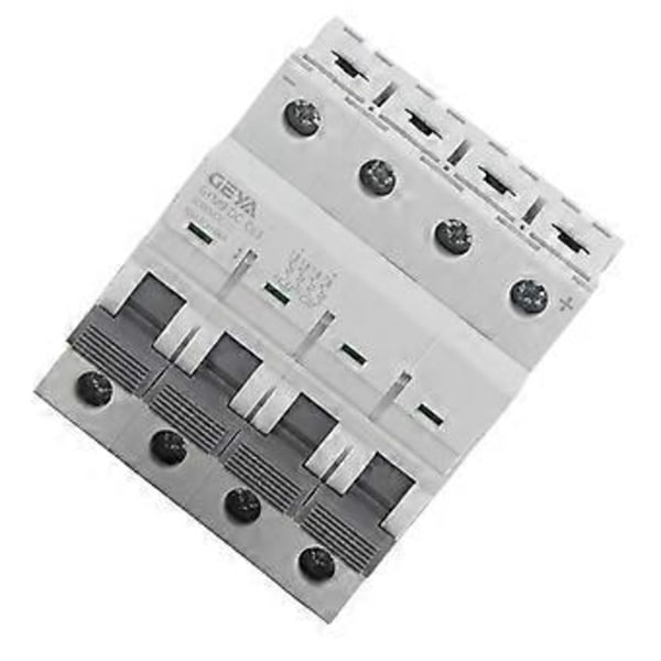 4P Miniatyrbrytare Överbelastningsskydd Luftbrytare för Batterimotor DC 1000V 63A