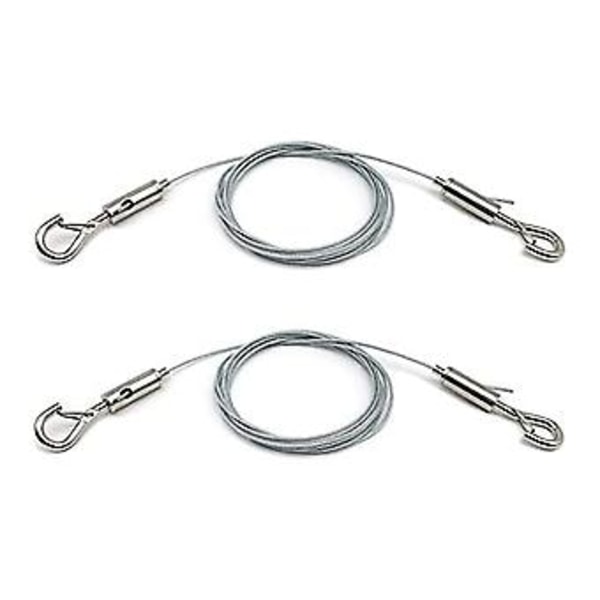 Säädettävä Kuvanripustusvaijeri Raskas S - 2 Pakkaus Ripustusvälineitä, 2m X1.5mm Vähemmän