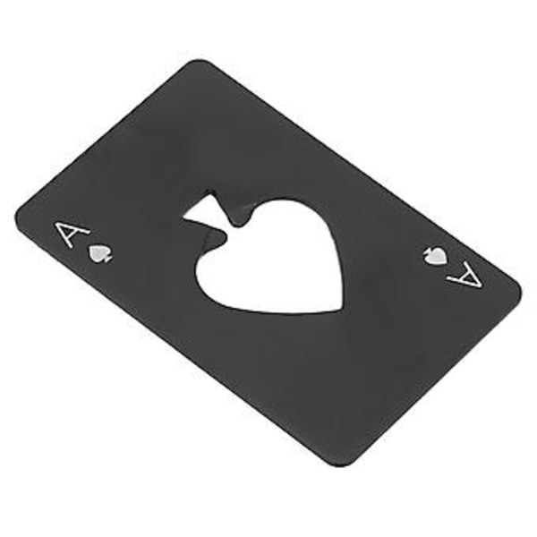 Stål Flasköppnare, Flasköppnare Rostfritt Stål Flasköppnare Pokerformad Flasköppnare Högprecisionsfunktionalitet