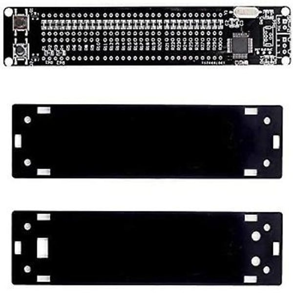 VHM-902 Dobbelt 30 Niveauer Indikator VU Meter Stereo Forstærker Board med AGC Mode DIY Kit
