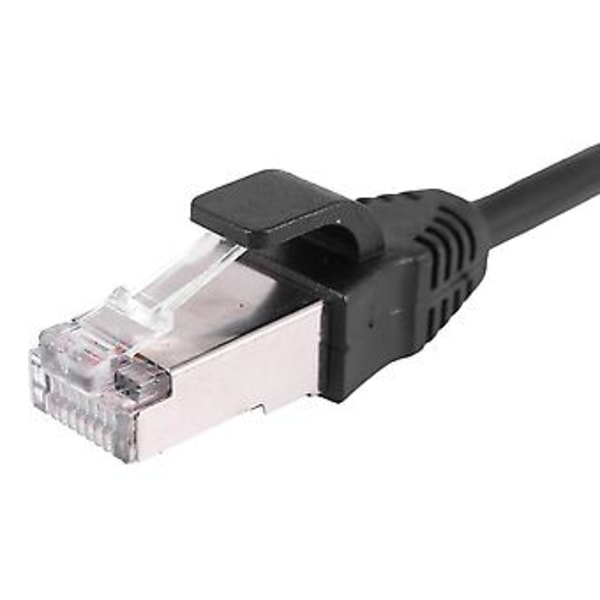 Rj45 Hun Til Han Adapter Netværksforlængerkabel Panelmontering 27cm