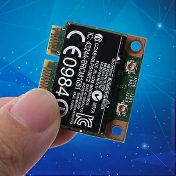 BCM20702 802.11b/g/n WiFi BT 4.0 Trådløst Halvt Mini PCI-E Kort Bluetooth-kompatibelt 4.0 Til HP BCM94313HMGB BCM20702