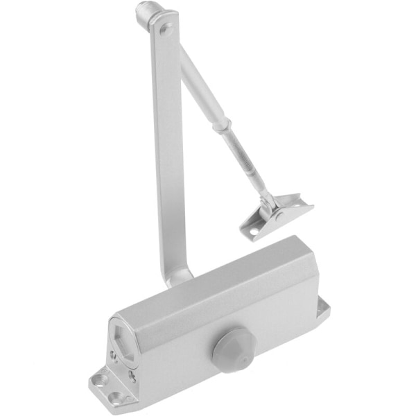 Hydraulic metal door closer. Automatic door closing 45-65 Kg