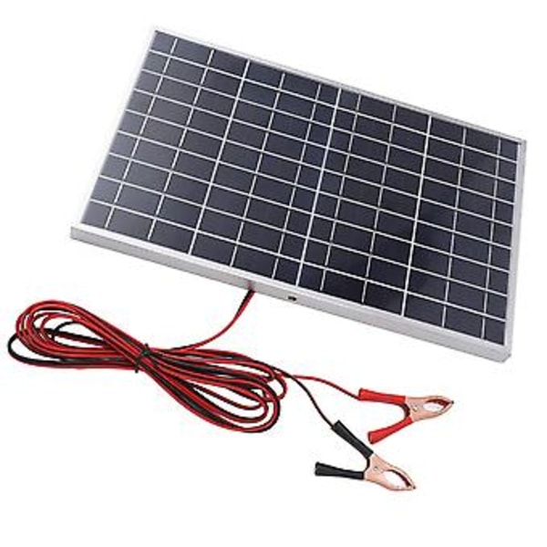 Solpanel Kit, Solpanel 30W 18V Solcelleoplader til Hjemmet Solpanel Ekstraordinært Håndværk