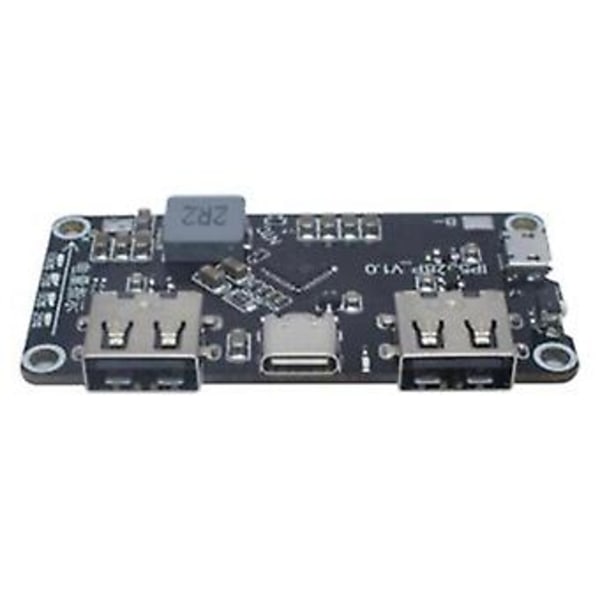 2 st P5328p Boost Laddningsmodul Dubbel Usb Snabbladdare Skatt Tpye-c 3.7v Till 5v 9v 12v Steg Upp
