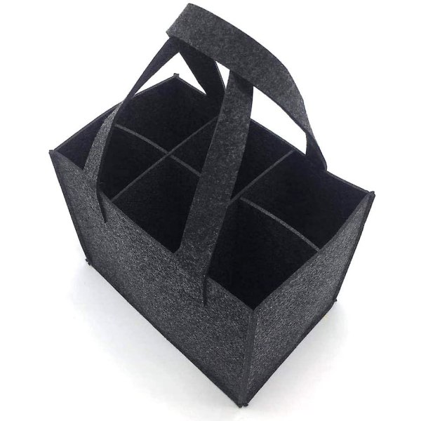 Filthåndveske, Tote Bag, 6-flaskers ølveske, Gjenbrukbar drikkevareveske