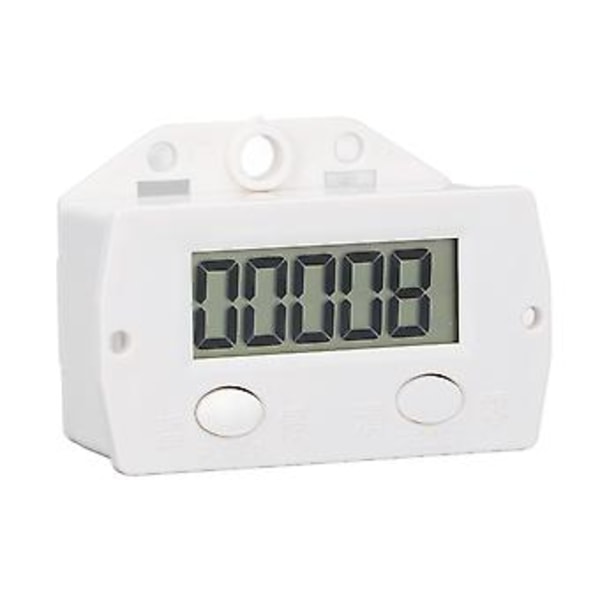 BERM Punch Elektronisk Tæller 5 Cifret Digital Display 099999 Plastik Sensor med Magnet