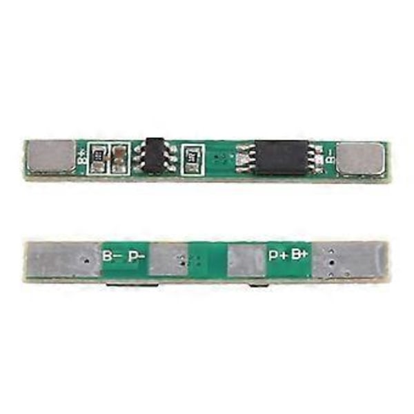 1S 3.7V 2.5A Litiumbatteri Skyddskort Polymer BMS PCM PCB Li-ion Modul