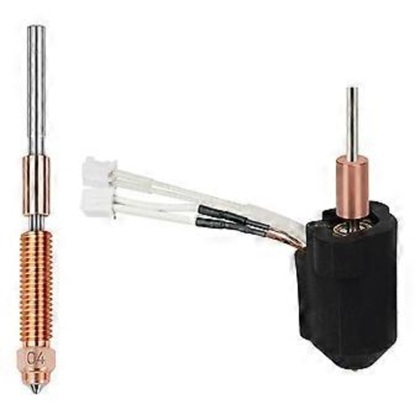 Hotend Kit til K1C K1 Max Varmeblok Dyse Kit Hurtig Udskiftning Dyse 0.4mm Høj Hastighed 3D Print Tilbehør