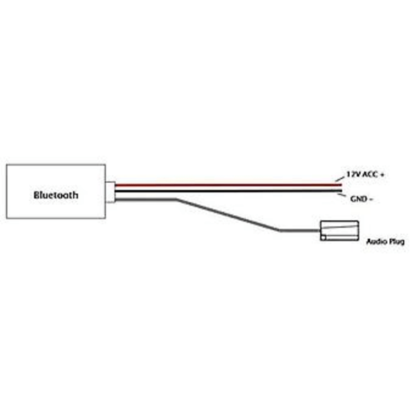 Bil Tandmodul Musikadapter Aux O Kabel För -w203ri Ida X303 X305 X301 -237b