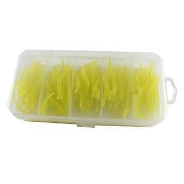 4cm Konstgjord Mjuk Silikagel Mask Fiske Lockbete Simulation Fiske Bete