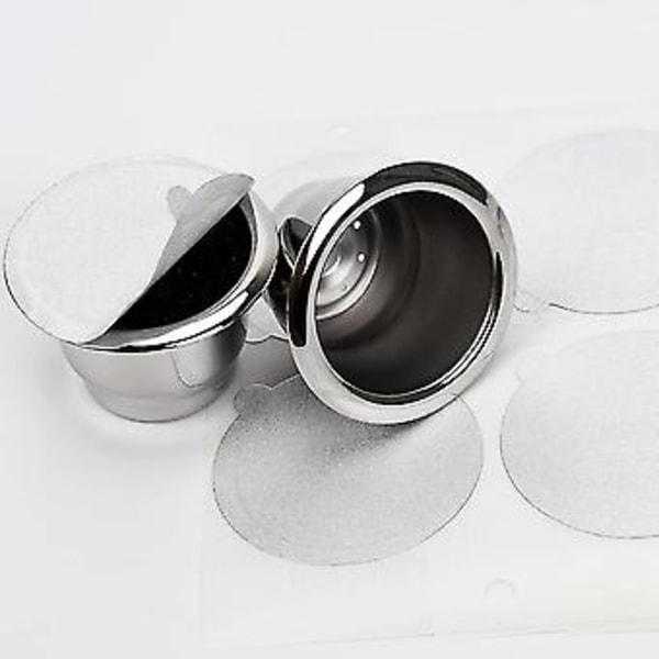 Gjenbrukbare Kapsler Able S Rustfritt Stål Gjenbrukbare Kapsler Med Lokk Passer For Cof