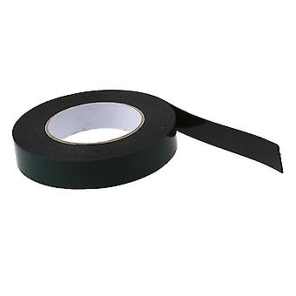 Svart Supersterk Permanent Dobbeltsidig Selvklebende Skum Bil List Karosseri Tape Bredde: 25mm
