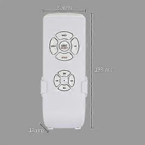 Universal Smart Wifi Viftebryter Takvifte Og Lys Fjernkontrollsett, 110v Wifi Viftekontroller R