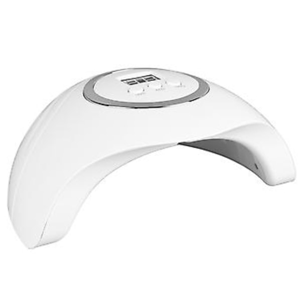 LED Nagellampa 48W Nagellampa med 3 Timerinställningar Professionell Nageltorklampa Gel Nageltorklampa