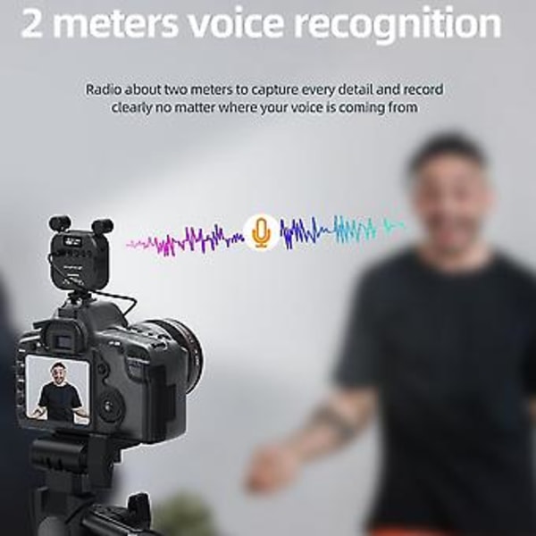 2500k-9000k Microph Led Led Mini Video Vlog - Rgb Mic For Ph S