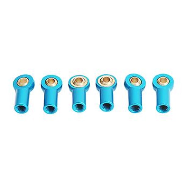 Styrekugleled, 6 stk. Aluminiumlegering M3 Link Stangende Kugleled Link Stangende Kuglehoved Moderne Innovation