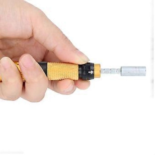 Reparationsskruvmejselset Multifunktionell Magnetisk Pennskruvmejsel med 6 st Bits BT8927A