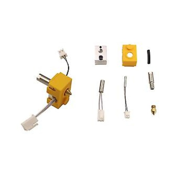 3D Printer S Hotend Ekstruder Dyse Termistor Varmelegeme Stang Varmelegeme B Og Silikone Ærme