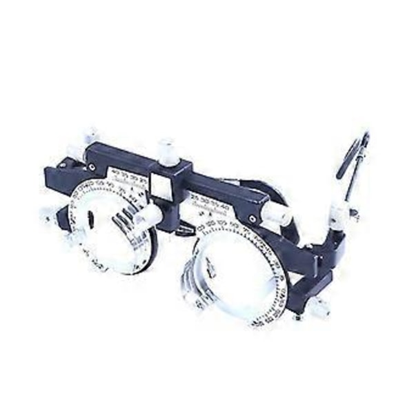 Optisk provlinsram ögonoptometri optiker