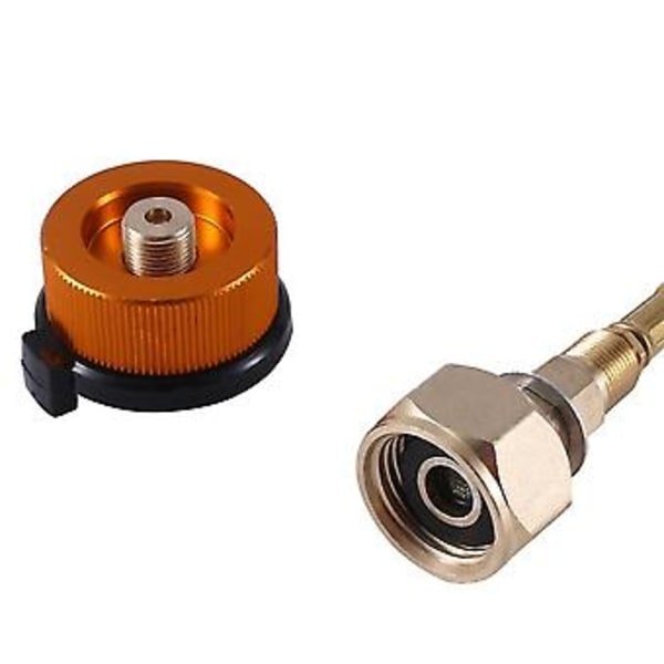 Gasskomfyr Propan Påfyllingsadapter Gass Flat Sylindertank Kobling Adapter Gasslading Med Trykk