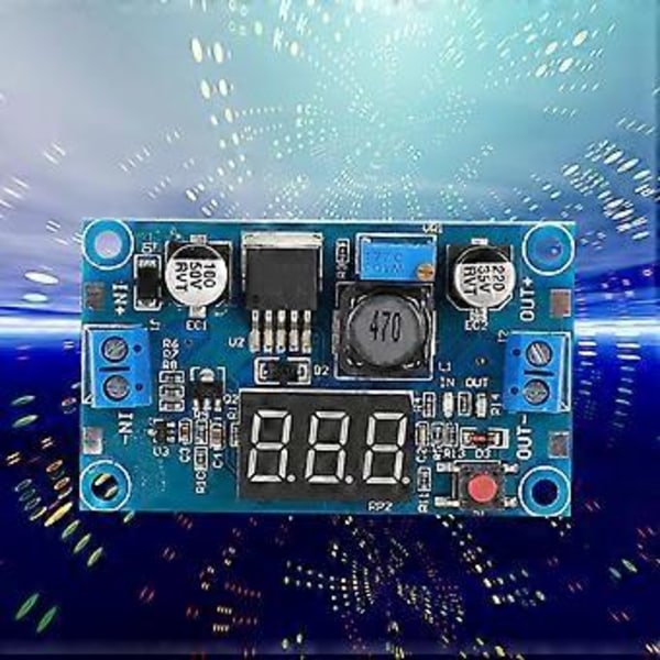 DC DC 4~40V Justerbar Konverter Modul Spännings Nedtrappningsregulator