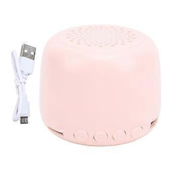 Bærbar Bluetooth Højttaler Stereo Lyd Lang Batterilevetid Understøtter Kort U Disk Kompakt Højttaler til Fest Rejse Laptop Pink