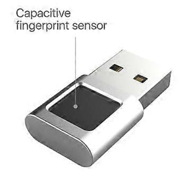 USB Fingeravtrycksläsare Modul Enhet Biometrisk Skanner för Windows 10 Bärbara Datorer Nyckel USB-gränssnitt