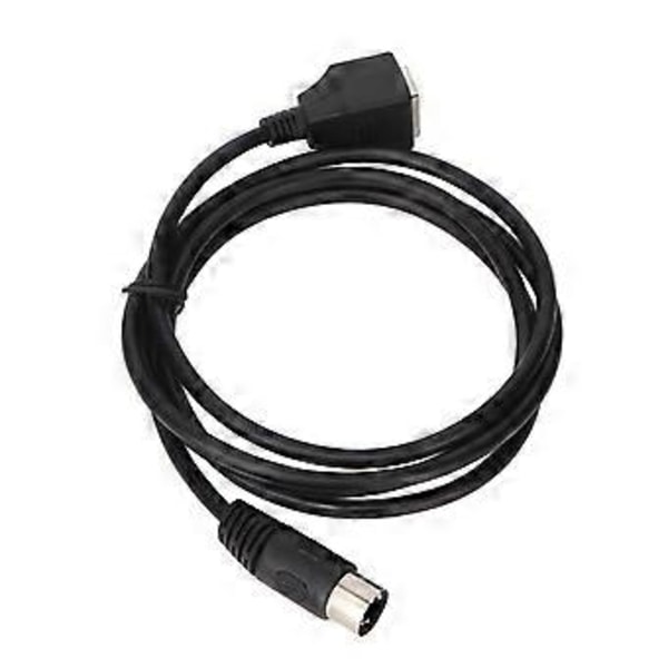 DIN 5 PIN til RJ45 Kabel 1.5m 5 Pin Hann til RJ45 Hunn Plugg Din Lydkabel for Ethernet Kabler Forsterkere Miksere