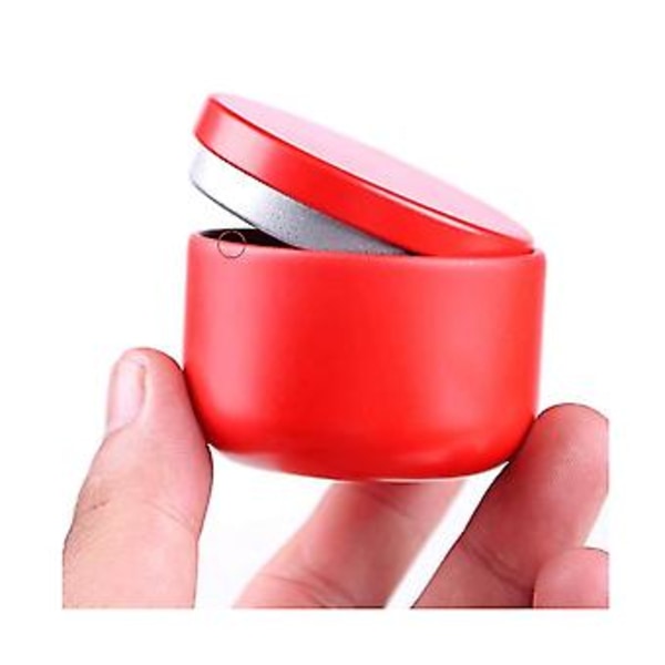 12 st 54x40mm Runda Burkburkar Tebehållare Matförvaringsbehållare För Löst Te, Kaffe, Kryddor, Portabel S