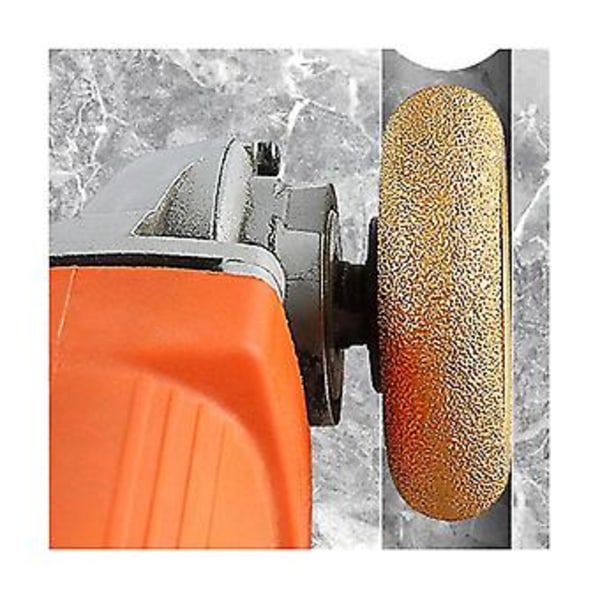 75 mm Sten Kantbearbejdningshjul Slibeskive Romersk Slids Granit Marmor Loddet Diamantsliber Slibning