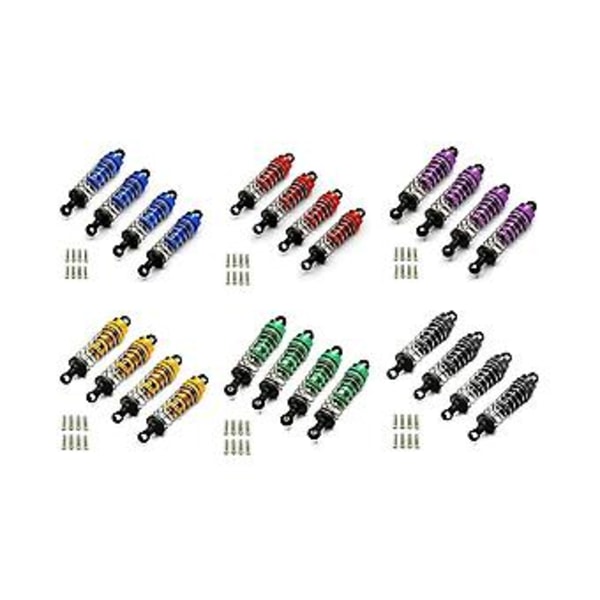 4kpl Metallivaimennin Hbx 16889 16889a 16890 16890a Sg1601 Sg1602 1/16 Rc-auton Päivitysosat Tarvikkeet
