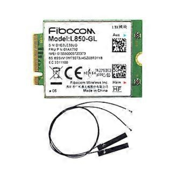 L850-GL M2 - High-end LTE trådløst modul, understøtter LTE-FDD/ LTE-TDD/ WCDMA til ThinkPad X1 Carbon Gen6 X280 T580 T480s L480