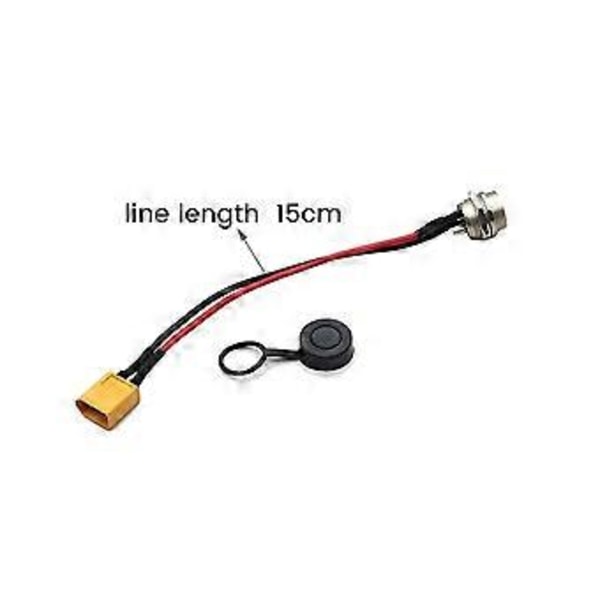 Qs-s4 36v-60v Tumgas LCD Display Mätare Kit+-60 Kabel För Zero 8 9 10 8x 10x Elscooter