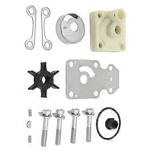 6AH-W0078 Vandpumpe Impeller Kit til 4-takts 15 20 Hk påhængsmotor F15C F20 6AH-W0078-00 6AH-W0078-A2 18-3479