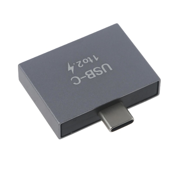 Usb3.0 Hub Splitter 10gbps Rask Usb-c Type-c Adapter Dokkingstasjon 2 I 1 Hub