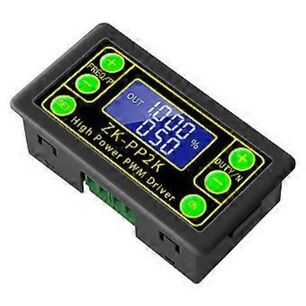 ZK-PP2K Signalgenerator PWM Pulsgenerator LED Stepper Motor Solenoidventiler Drivrutin Fördröjning med Tid Pulsbredd Frekvens Driftcykel Justering Func