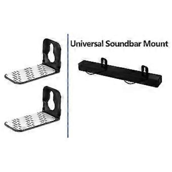 Universellt fäste lämpligt för långa soundbar-högtalare, högtalarfästen för hemmabio