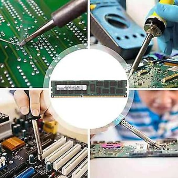 Ddr3 4gb 1333mhz Recc Ram Hukommelse+køle Vest Pc3l-10600r 240pin 2rx4 1.5v Reg Ecc Hukommelse Ram Til X79 X58 Bundkort