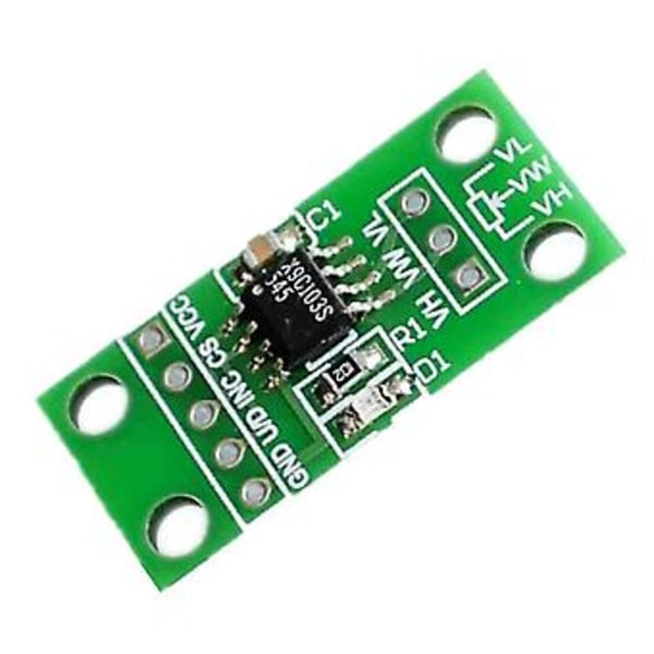X9c103s Digital Potentiometer Modul 100k 100:e Digital Potentiometer Krets
