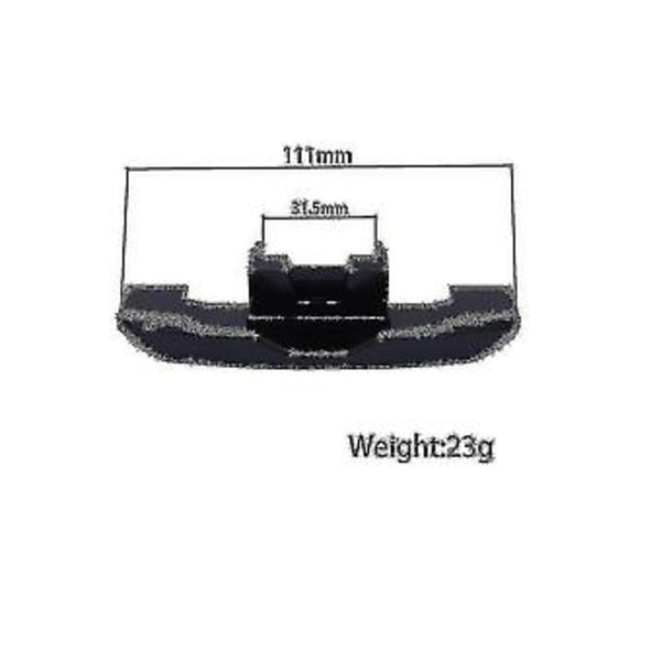 For Trx4m Metall Bakfanger 1/18 Rc Crawler Bil Trx4-m Oppgraderingsdeler, sølv